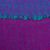 Baby alpaca blend shawl, 'Violet Sunsets' - Hand Woven Alpaca Blend Jacquard Shawl Scarf from Peru (image 2e) thumbail