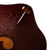 Tooled leather catchall, 'Redwood Gothic' - Tooled Leather Rectangular Brown Catchall Plate from Peru (image 2d) thumbail