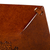 Tooled leather catchall, 'Sienna Tree' - Squared Brown Hand Tooled Leather Catchall from Peru (image 2d) thumbail