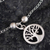 Sterling silver pendant necklace, 'Prosperity Tree' - 925 Sterling Silver Tree Pendant Necklace from Peru (image 2b) thumbail