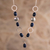 Lapis lazuli pendant necklace, 'Indigo Empire' - 925 Sterling Silver and Lapis Lazuli Necklace from Peru (image 2) thumbail