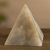 Calcite sculpture, 'Balanced Life' - Natural Calcite Pyramid Sculpture from Peru (image 2b) thumbail