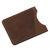 Leather card holder, 'Weekender in Camel' - Two Slot Camel Brown Leather Card Holder from Peru (image 2a) thumbail