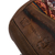 Leather and wool backpack, 'Inca Treasure' - Hand Loomed Wool and Leather Backpack (image 2e) thumbail