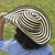 Unisex natural fiber hat, 'Zenu Tradition' - Handwoven Unisex Natural Fiber Hat thumbail