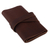 Leather travel cord organizer, 'Tech Moves' - Brown Leather Cable Organizer (image 2c) thumbail