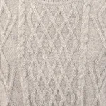 100% baby alpaca sweater, 'Long Lines in Grey' - Baby Alpaca Grey Tunic Sweater Dress