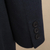 Herrenmantel aus Baby-Alpaka-Mischgewebe - Marineblauer, langer Mantel aus Baby-Alpaka-Mischung für Herren