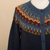 Alpaca cardigan sweater, 'Andean Alpine' - 100% Alpaca Yoke Cardigan Sweater with Buttons From Peru (image 2g) thumbail
