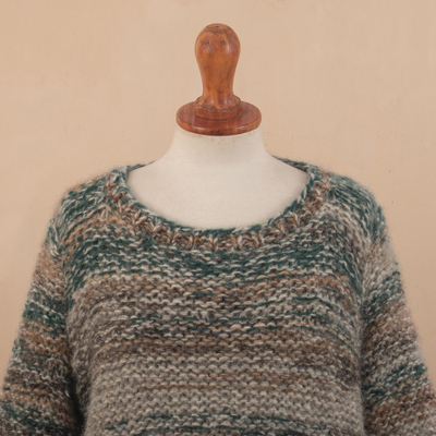 Pullover aus Alpaka-Mischung - Pullover aus Alpaka- und Baumwollmischung