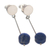 Sodalite dangle earrings, 'High Point in Blue' - Natural Sodalite Dangle Earrings (image 2c) thumbail