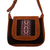 Wool-accented suede shoulder bag, 'Cusco Diamonds' - Artisan Crafted Suede Shoulder Bag (image 2c) thumbail