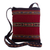 100% alpaca shoulder bag, 'Cusco Glyphs' - Hand Loomed Alpaca Shoulder Bag