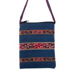 100% alpaca shoulder bag, 'Cusco Charm' - Artisan Crafted Alpaca Shoulder Bag
