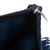 100% alpaca shoulder bag, 'Cusco Skies' - Tasseled Blue Alpaca Shoulder Bag (image 2f) thumbail