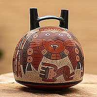 Ceramic vessel, Nazca Rituals