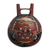 Ceramic vessel, 'Nazca Rituals' - Andean Archaeology Ceramic Nazca Replica Decorative Vase