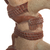 Ceramic vessel, 'Moche Prisoner' - Peru Archaeology Moche Prisoner Replica Clay Vessel (image 2h) thumbail