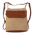 Leather-accented jute backpack, 'On the Road' - Woven Jute and Leather Backpack (image 2a) thumbail