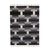 Wool area rug, 'Night Ombré' (5x6.5) - Monochromatic Wool Area Rug (5x6.5)