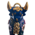 Ceramic sculpture, 'Big Pucará Bull in Blue' - Handmade Ceramic Bull Sculpture (image 2d) thumbail