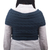 Alpaca blend short sweater vest, 'Crisscross Blue' - Alpaca Blend Steel Blue Cross Body Sweater Vest from Peru (image 2c) thumbail