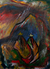 'Colors of the Andes' - Abstract Acrylic on Canvas Painting thumbail