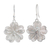 Sterling silver filigree dangle earrings, 'Floral Treasure' - Sterling Filigree Dangle Earrings (image 2c) thumbail
