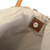 Leather-accented cotton-blend shoulder bag, 'Inca Taupe' - Cotton-Blend Shoulder Bag (image 2d) thumbail