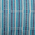 100% baby alpaca scarf, 'Aqua Lines' - Blue Striped Baby Alpaca Scarf (image 2d) thumbail