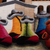 Wool tapestry, 'Gathering in the Andes' - Village Scene Wool Tapestry (image 2b) thumbail