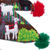 Wandbehang mit Applikation - Anden-Weihnachtsbaum-Wandbehang