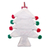 Wandbehang mit Applikation - Anden-Weihnachtsbaum-Wandbehang