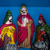 Wood and ceramic mini retablos, 'Holiday Traditions' - Mini Holiday-Themed Retablos (image 2c) thumbail