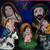 Wood and ceramic retablo ornaments, 'Celebrating the Season' - Hand-Painted Retablo Nativity Ornaments (Set of 4)