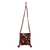 Alpaca blend shoulder bag, 'Earth Dove' - Brown Textured Handwoven Alpaca Blend Morral Shoulder Bag