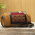 Wool-accented suede shoulder bag, 'Cusco Sojourn' - Suede Shoulder Bag with Wool Accent (image 2) thumbail
