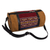 Wool-accented suede shoulder bag, 'Cusco Sojourn' - Suede Shoulder Bag with Wool Accent thumbail