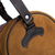 Wool-accented suede shoulder bag, 'Cusco Sojourn' - Suede Shoulder Bag with Wool Accent (image 2c) thumbail