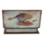 Reverse-painted glass decorative box, 'Ocean Harmony in White' - Fish Themed Reverse-Painted Glass Box (image 2d) thumbail