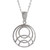 Sterling silver pendant necklace, 'Sunrise Reflection' - Artisan Crafted Pendant Necklace thumbail