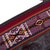 Wool and leather wristlet, 'Llama Trek' - Handmade Wool and Leather Wristlet (image 2d) thumbail