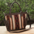 Leather and wool shoulder bag, 'Inca Legend' - Wool and Leather Shoulder Bag (image 2) thumbail