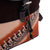 Suede and leather backpack, 'Road to Machu Picchu' - Inca Motif Leather and Suede Backpack (image 2d) thumbail