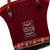 Suede and leather shoulder bag, 'Cusco Adventure' - Red Suede Shoulder Bag (image 2c) thumbail
