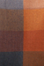100% alpaca shawl, 'Autumn Squared' - Super Soft Brown-Orange Plaid Alpaca Wool Patterned Scarf