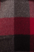 100% baby alpaca scarf, 'Red Squared' - Very Soft Red and Black Plaid Alpaca Wool  Scarf (image 2c) thumbail