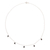 Hematite charm necklace, 'Perfect Stars' - Star Motif Hematite Necklace (image 2b) thumbail