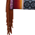 Suede-accented wool shoulder bag, 'Inca Inspiration' - Wool Shoulder Bag with Suede Trim (image 2d) thumbail