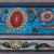 Reverse-painted glass wall mirror, 'Traditional Medallion' - Artisan Crafted Wall Mirror (image 2b) thumbail